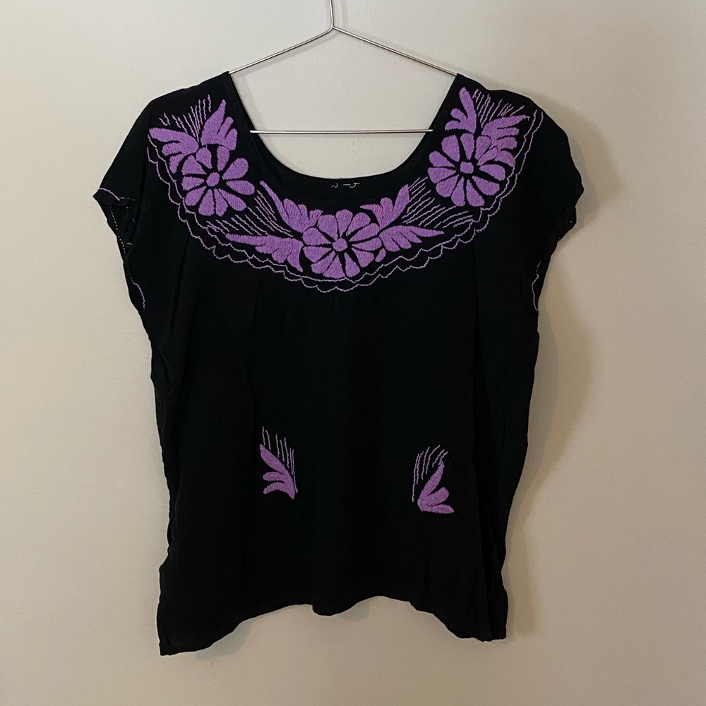Handmade Mexican blouse